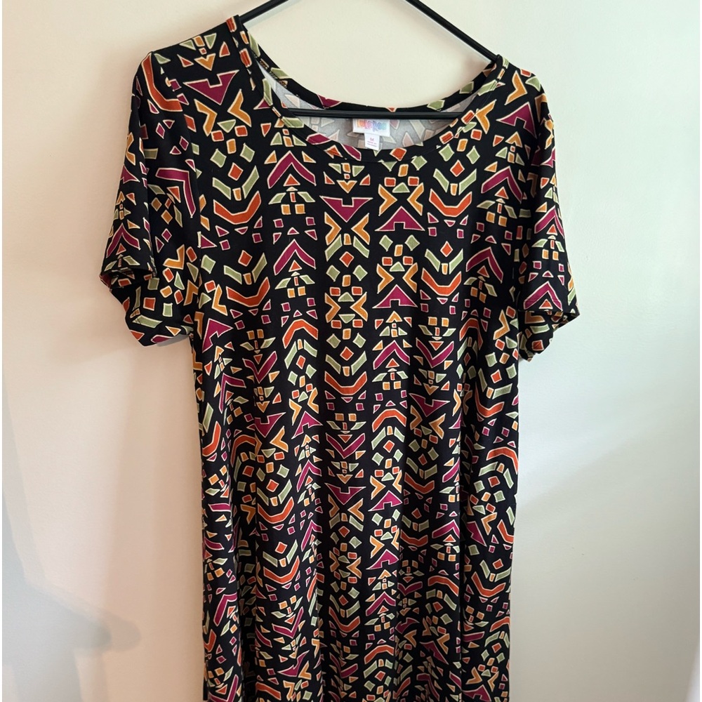 Carly high/low swing dress.